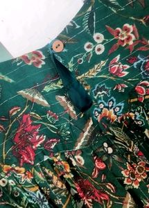 Janasya Green Dress.