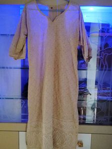 A Beautiful Chiken Cotton Kurti