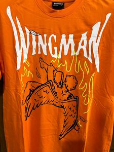 BONKERS CORNER WINGMAN ORANGE OVERSIZED TSHIRT