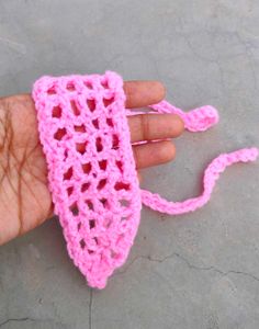 crochet mess headband