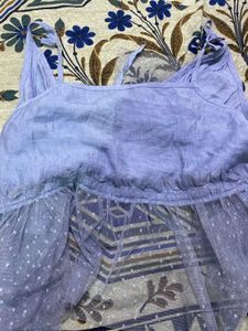 Blue Beach Wear Top