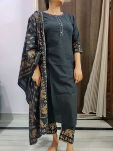 Kurta Pant Dupatta Set