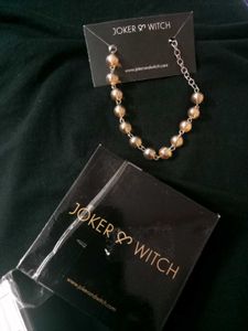 Joker &amp; Witch Pearl Bracelet