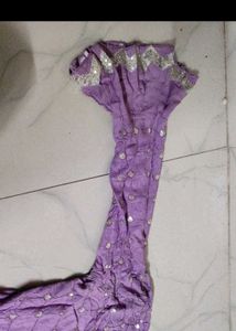 Purple Dress Material