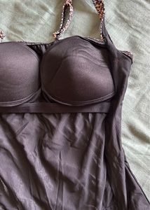 M&amp;S Square Neck Swimsuit/ Bodysuit