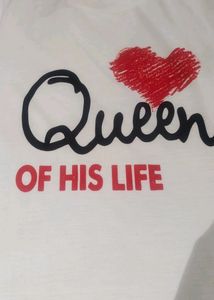 Matching King &amp; Queen Couple T-Shirts