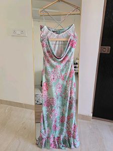 ZARA Floral Print Camisole Dress