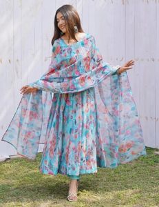 Floral Print Kurta Set