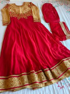 Heavy Embroidered Gown