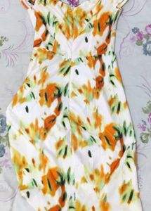 Floral Ruffle Mini Dress