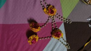Haldi Floral Jewellery Complete Set