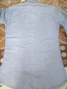 Men’s Light Grey Cotton Shirt
