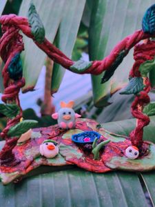 Handmade Clay Figure Diorama