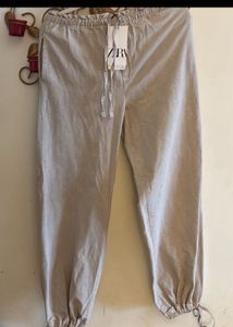 New One ZW COLLECTION LOOSE FIT LOW-RISE JEANS