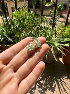 Bead Flower Earring