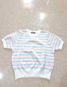 showoff horizontal stripped top