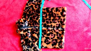Cute Leopard Print Jacket