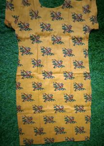 New Floral Print Kurta