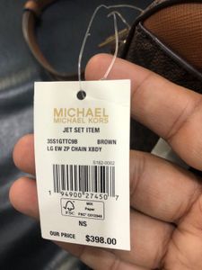 Michael Kors Jet Set Handbag
