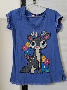 Cute Deer Graphic Tee