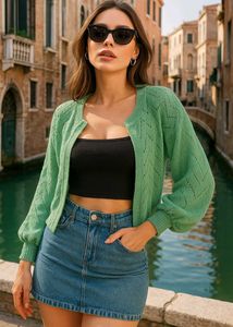 Pinterest Crochet Open Cardigan D