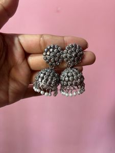 Oxidised Earrings