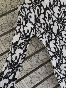 Black And White Kurta