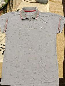 Gray Polo T-Shirt