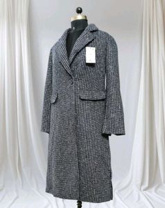 Striped Trench Coat