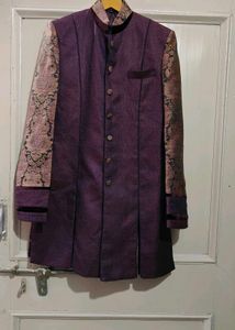 Purple 🟣 Indo Western
