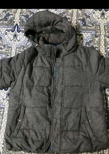 Padded Winter Jacket with Hood
