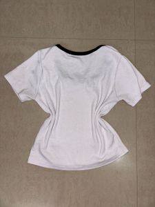 Chic White Square Neck Top