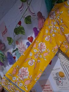 Floral Print Kurta