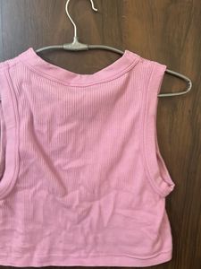 Pink Zara Crop Top