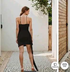 Ruched Halter Mini Dress