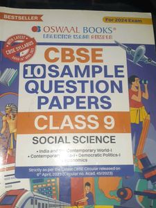 Oswaal Social Science Class 9th Question Bank