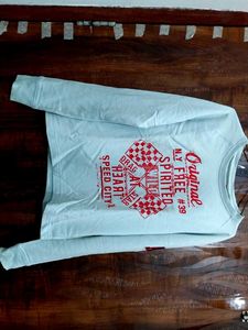 Very Light Blue Top