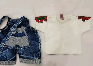 🔴 Unisex Cute DAUNGREE &amp;T  Shirt For Babies
