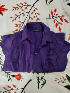 Kiabi Woman Purple Shirt - Size 38