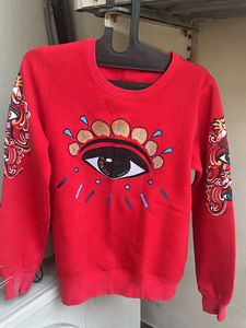 Kenzo Paris Red 'Eye' Sweatshirt