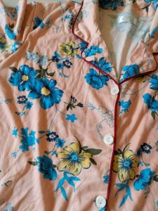 Floral Night Suit
