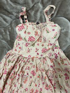 Floral Corset-Style Sundress