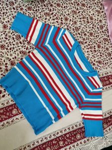 Urbanic Striped Knit Sweater