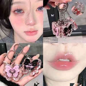 Cappuvini Butterfly Keychain Lipglosses