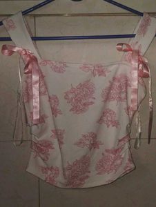 Floral Printed Square Neck Tank Top