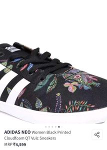Floral Adidas Neo Sneakers