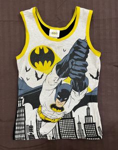 DC Comics Batman Sleeveless Graphic Tank Top