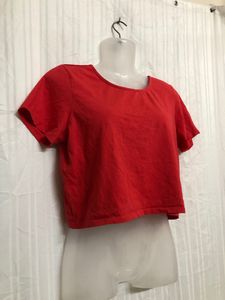 Edition Red Short Sleeve Top