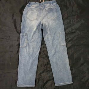jogger cargo for men denim