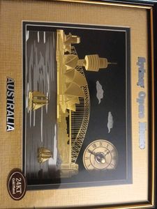 Australia Souvenir 24kt Gold Plated